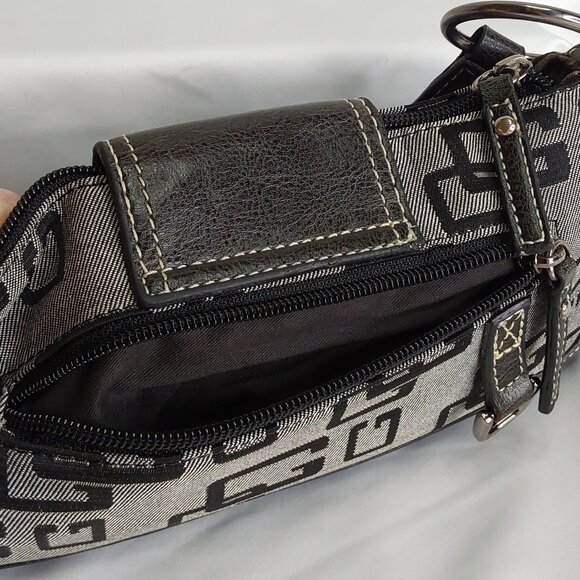 'GUESS' STUDDED SHOULDER BAG - Picture 7 of 16